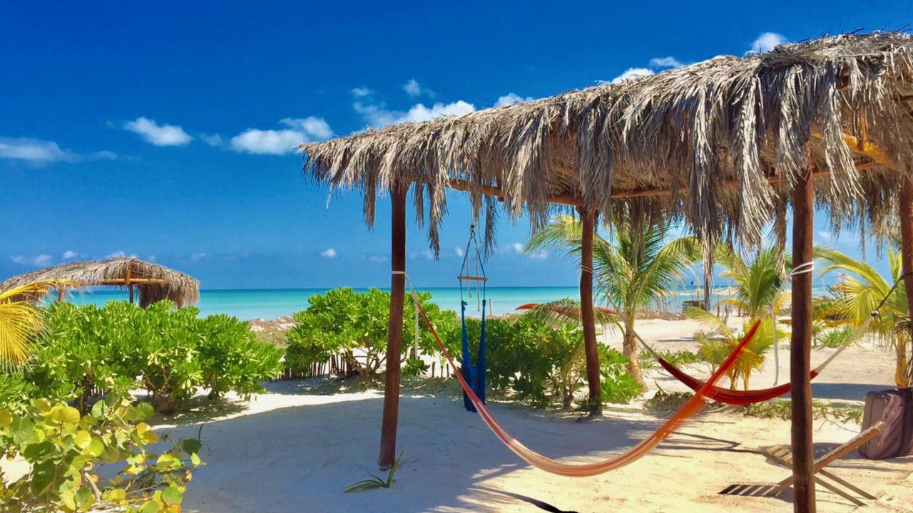 Palapas Del Sol Hotel Isla Holbox Екстериор снимка