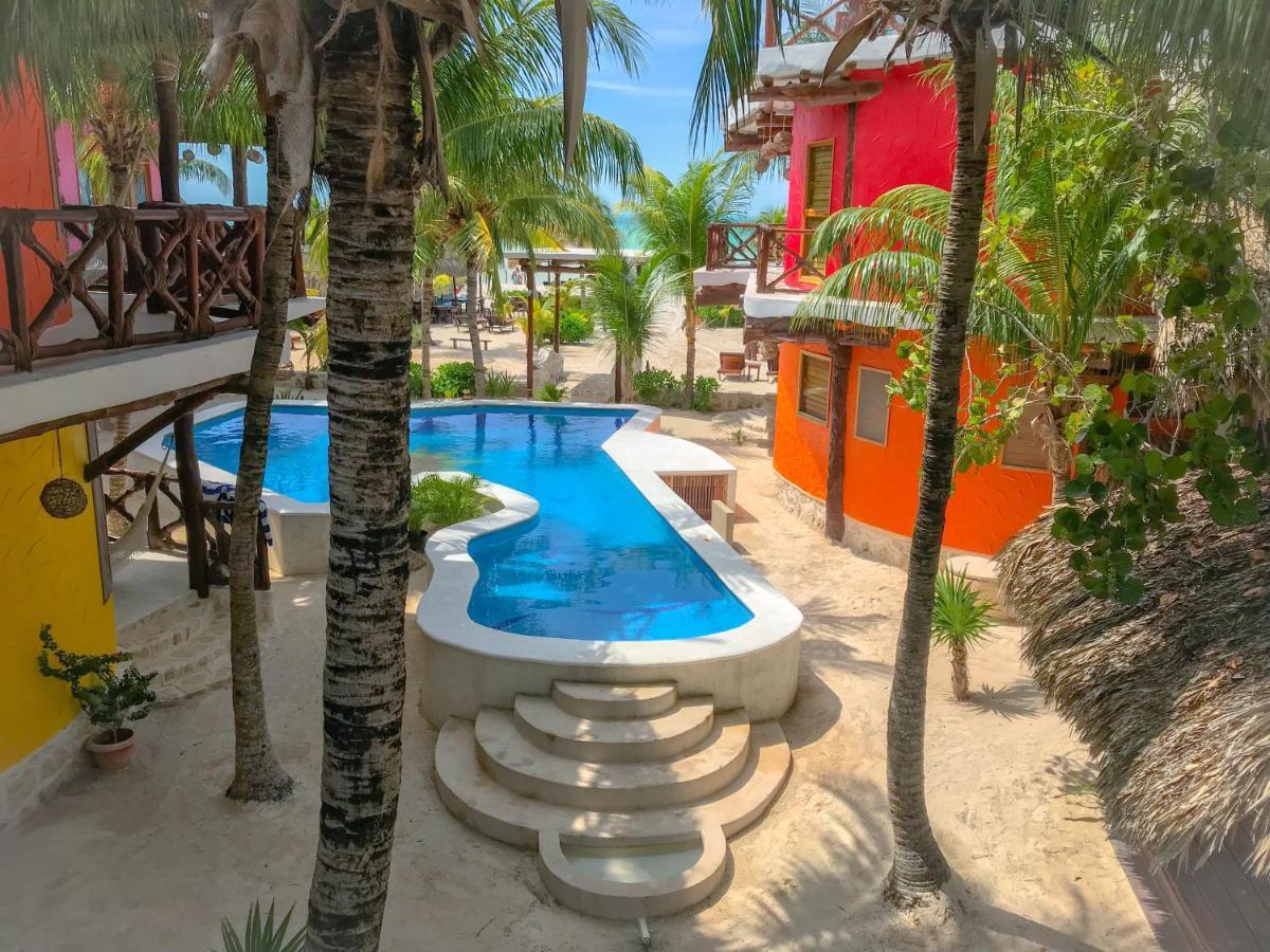 Palapas Del Sol Hotel Isla Holbox Екстериор снимка